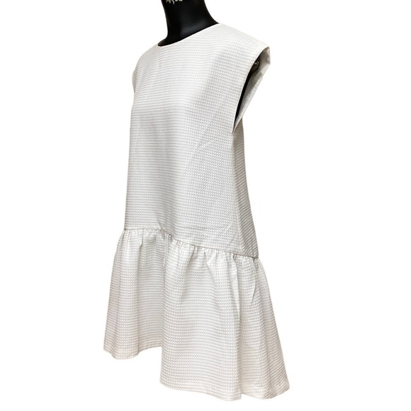 Farrow Aruba White Drop Waist Dress Size Small - Picture 5 of 8